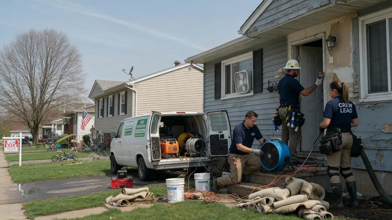 Flood Cleanup in Guys Mills, PA near me