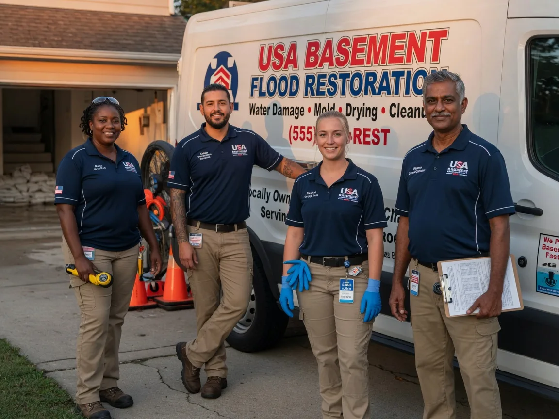 Basement Flood Cleanup company in Guys Mills, PA